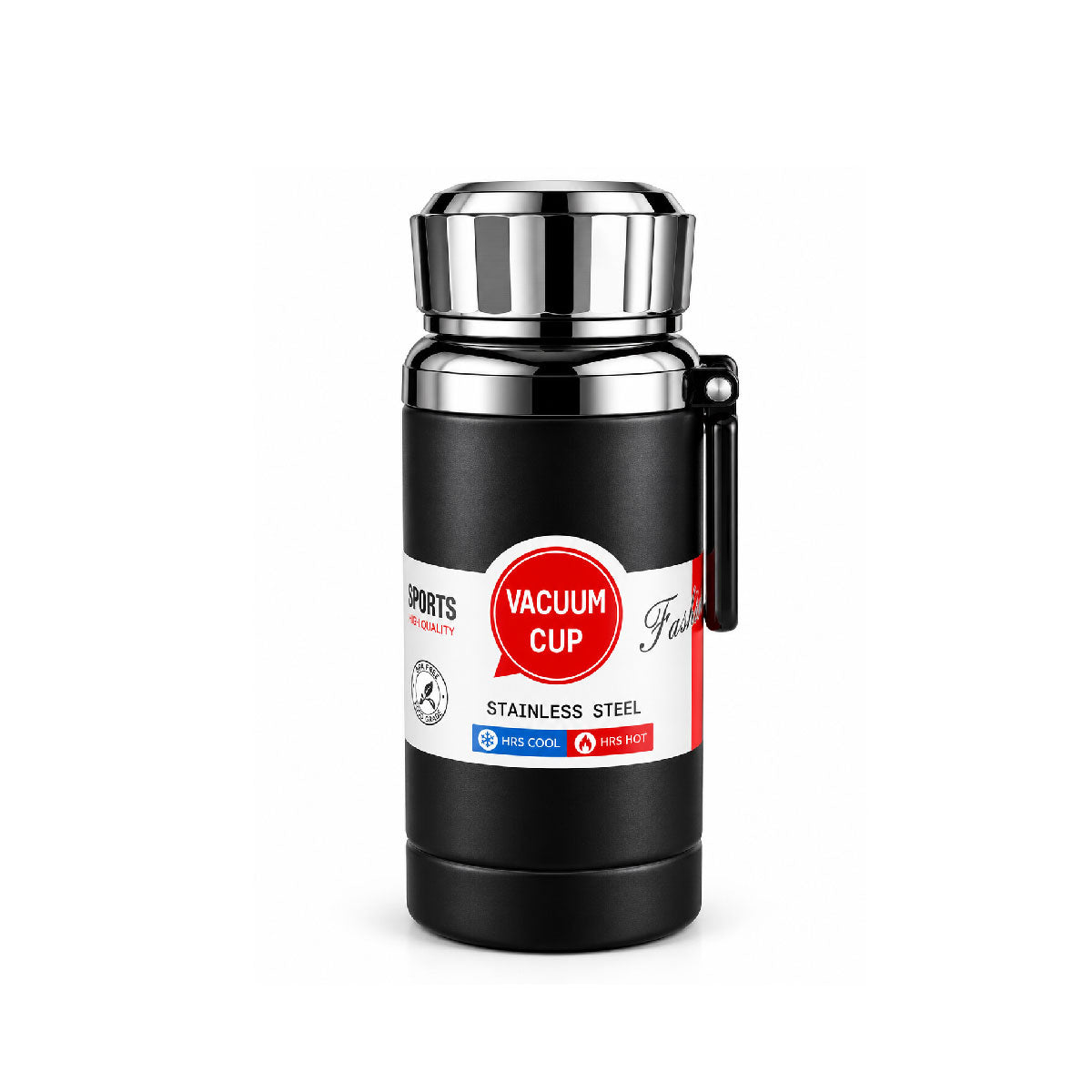 Termo 600 ml - Negro