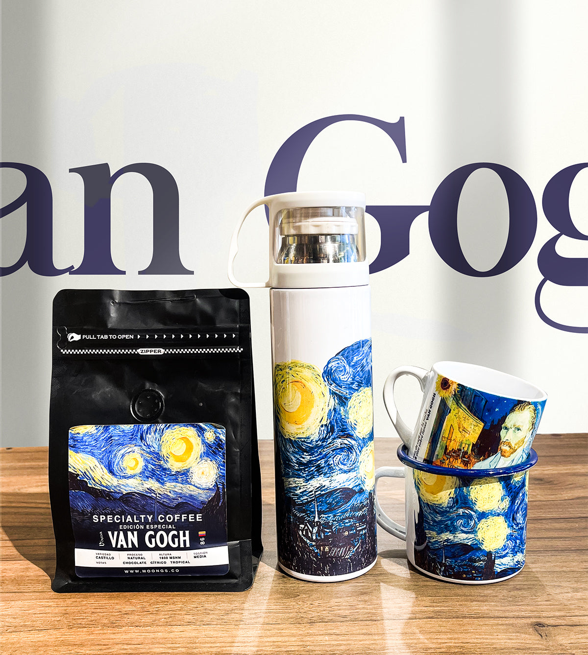 Kit Cafetero Van Gogh 2