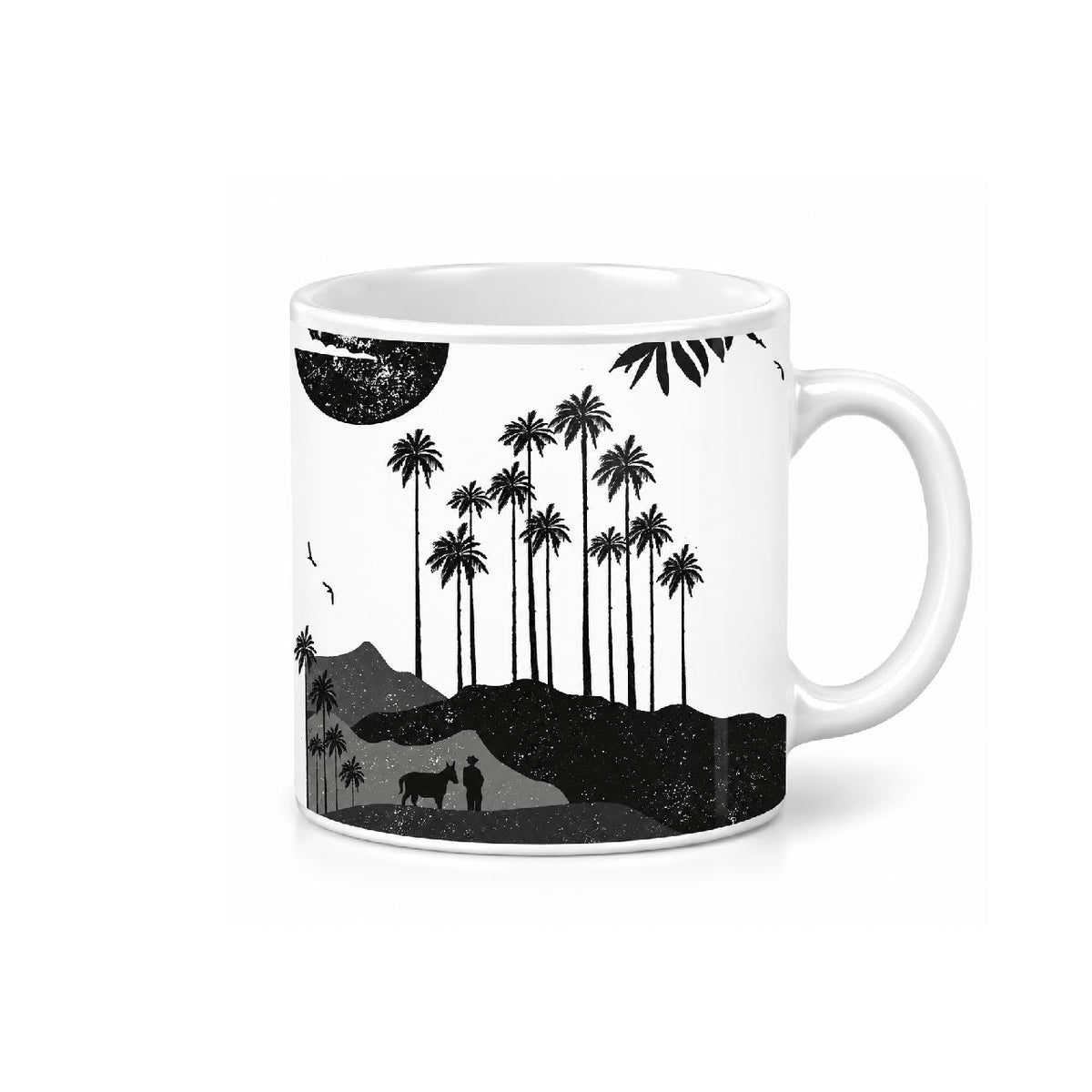 Taza de cerámica Salento oscuro