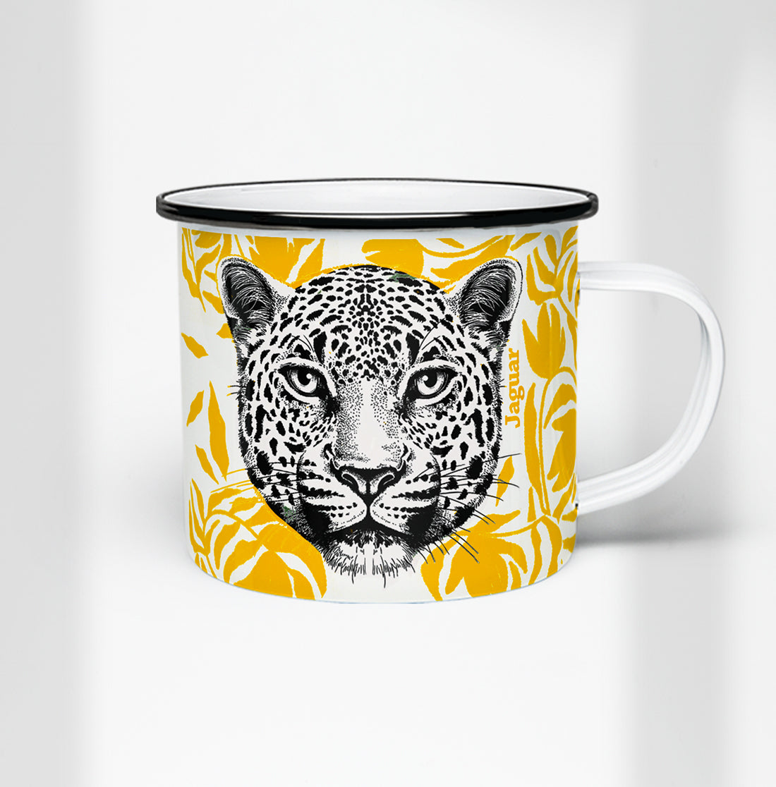 Taza de peltre JAGUAR