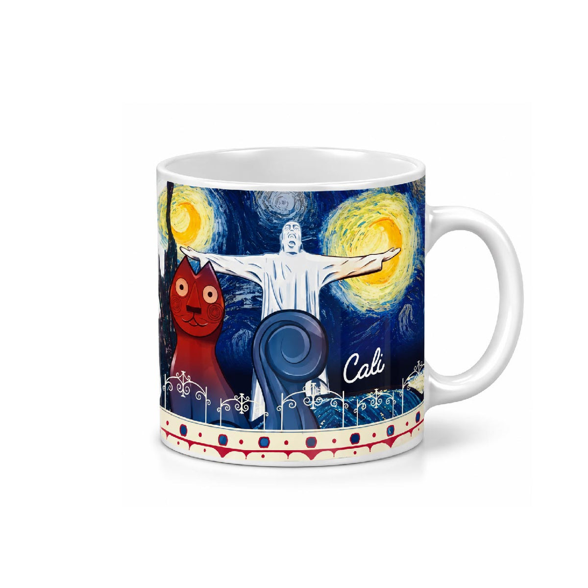 Taza de cerámica - Cali Van Gogh