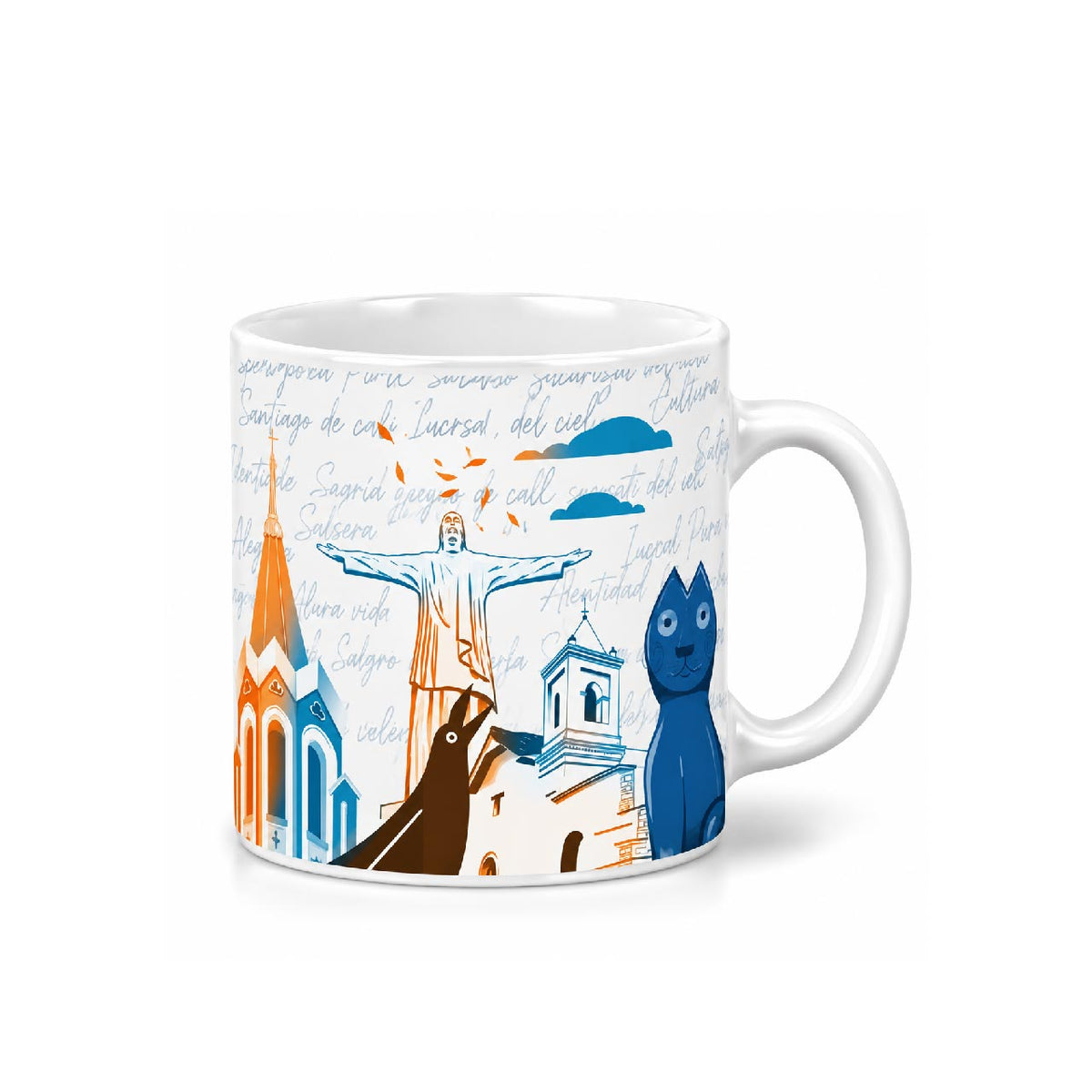 Taza de cerámica - Corazón Caleño