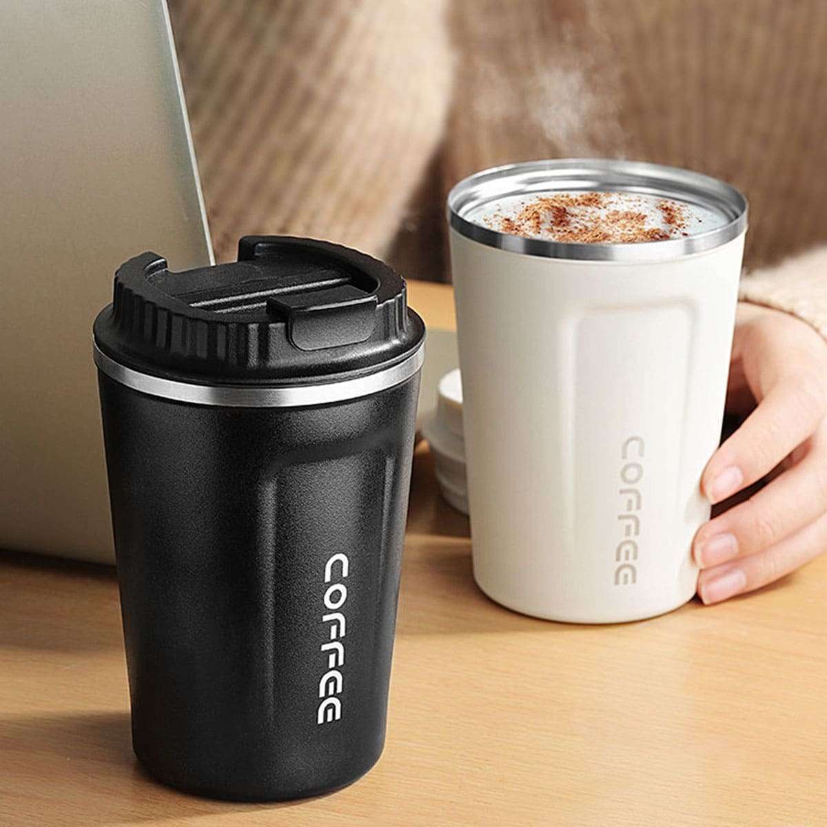Termo Vaso negro 500 ml