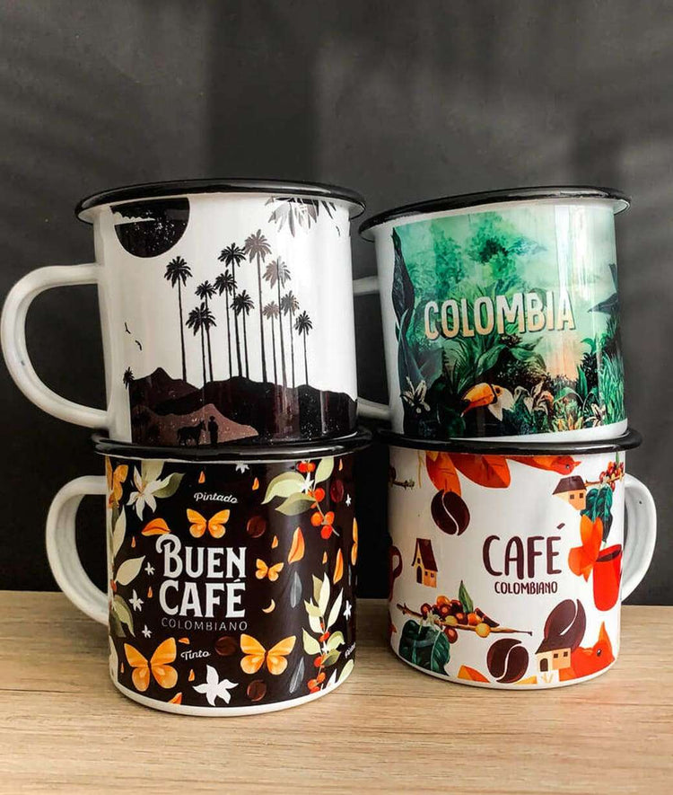 Taza de peltre Guernica Moongs