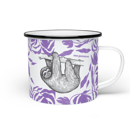 Taza de peltre Oso peresozo