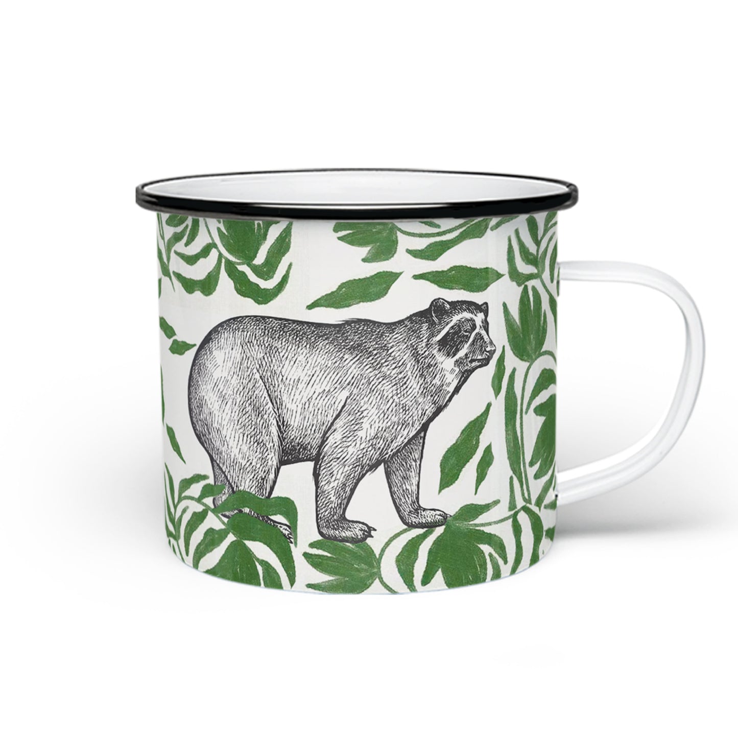Taza de peltre Oso de Anteojos