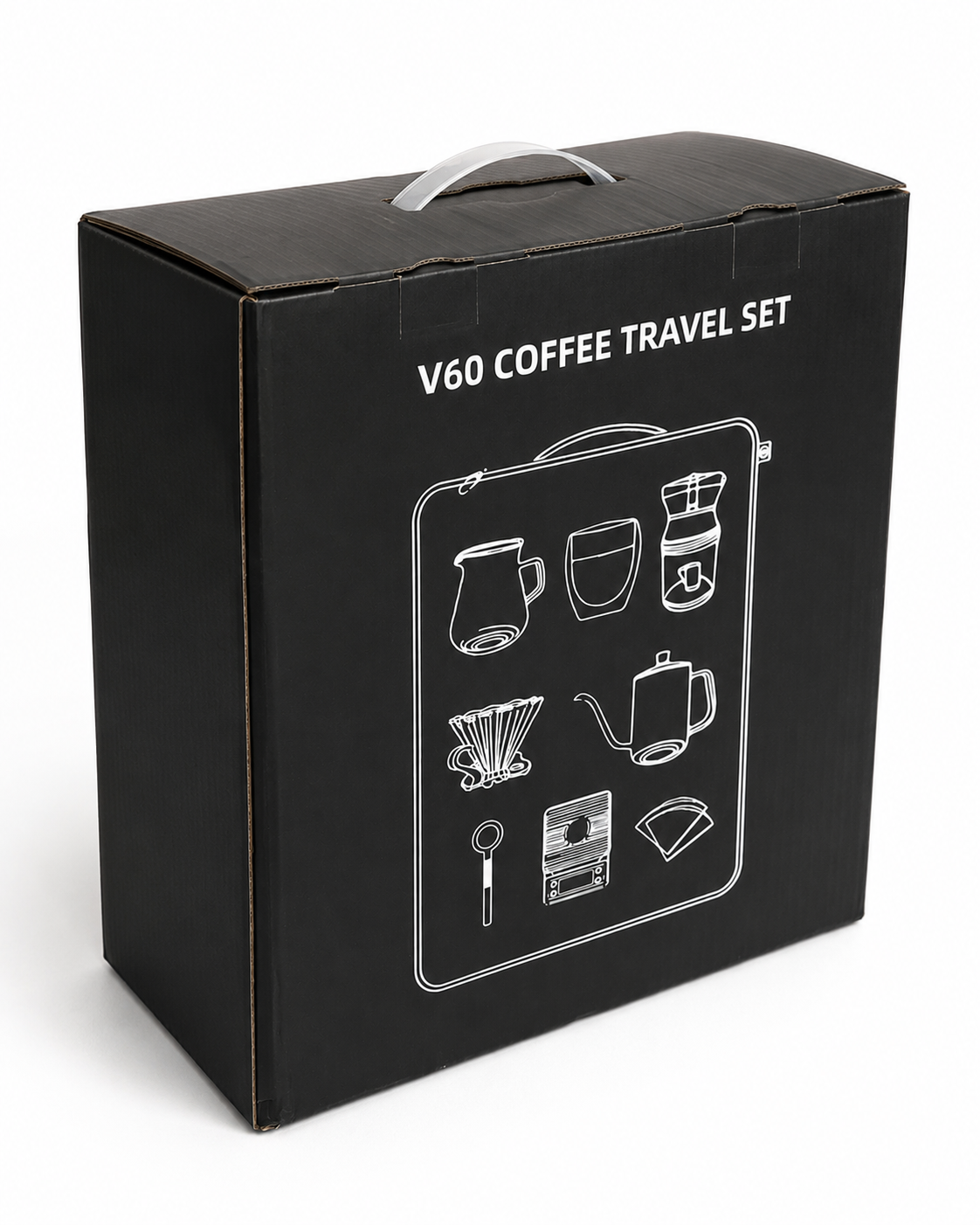 Kit completo café filtrado / Maleta viajera V60 ☕