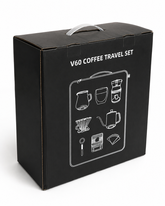 Kit completo café filtrado / Maleta viajera V60 ☕