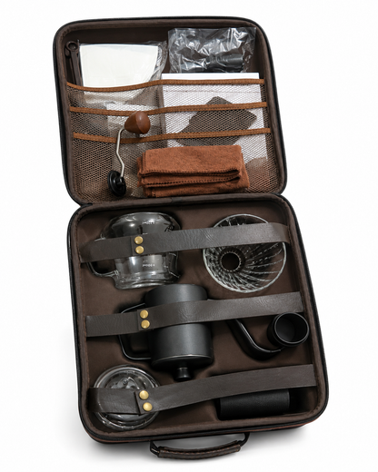 Kit completo café filtrado / Maleta viajera V60 ☕
