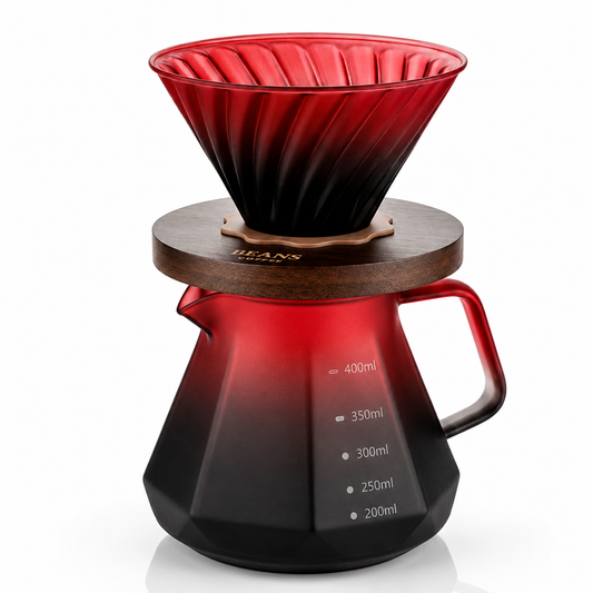 Set V60 / Color Rojo Oscuro