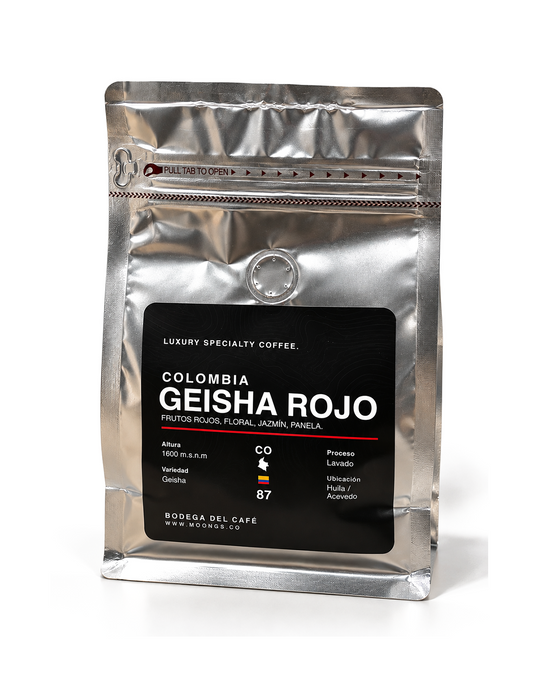 Geisha Rojo - Lavado 250 g