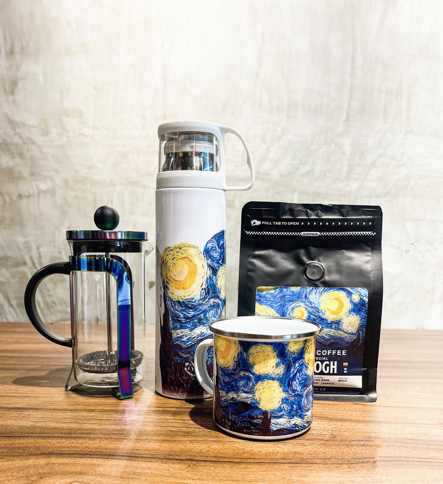 Kit Cafetero Van Gogh 1