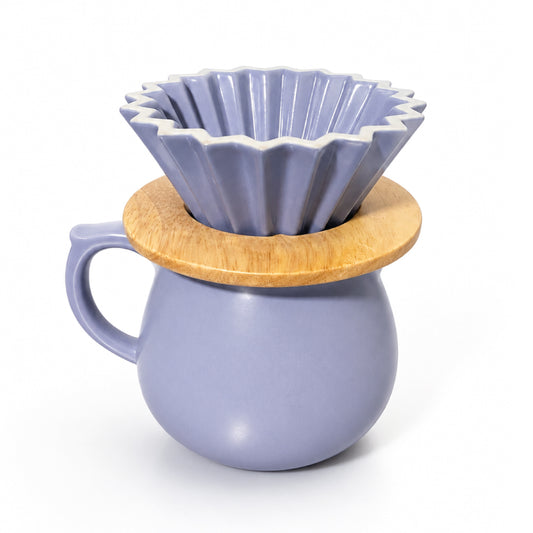 Set Origami + Server ceramica - LILA