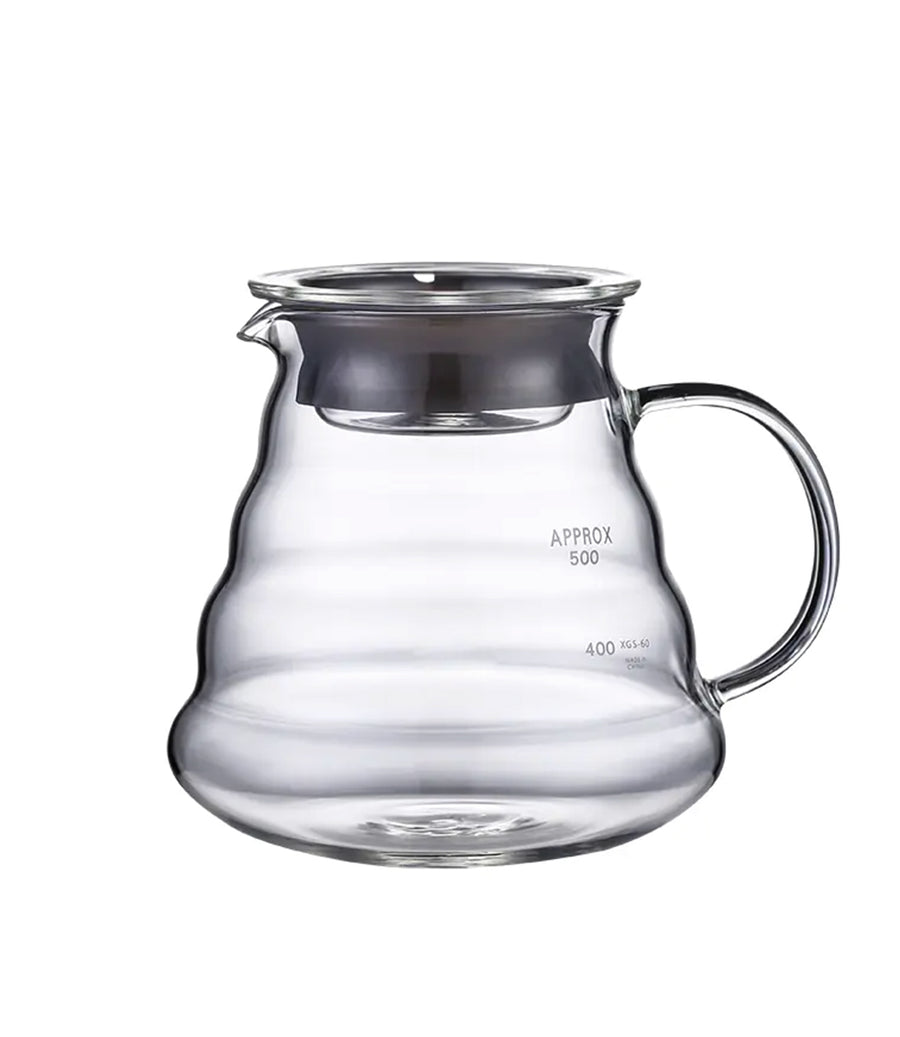 Server Vidrio Borosilicato con Tapa