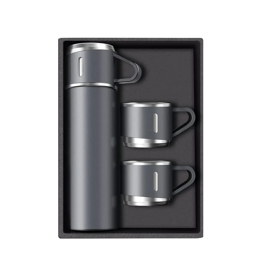 Set Termo 3 tazas - gris