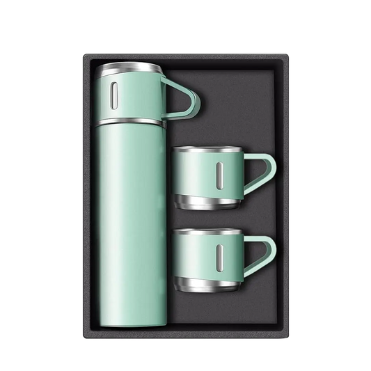 Set Termo 3 tazas - verde menta