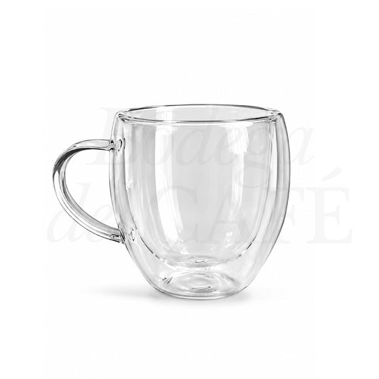 Taza de Doble Pared 140 ML - OVALADA