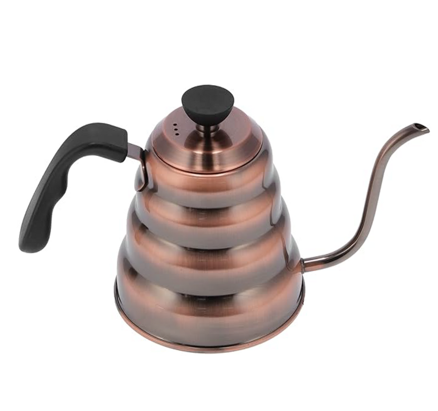 Tetera cuello de cisne Cobre · 1 L