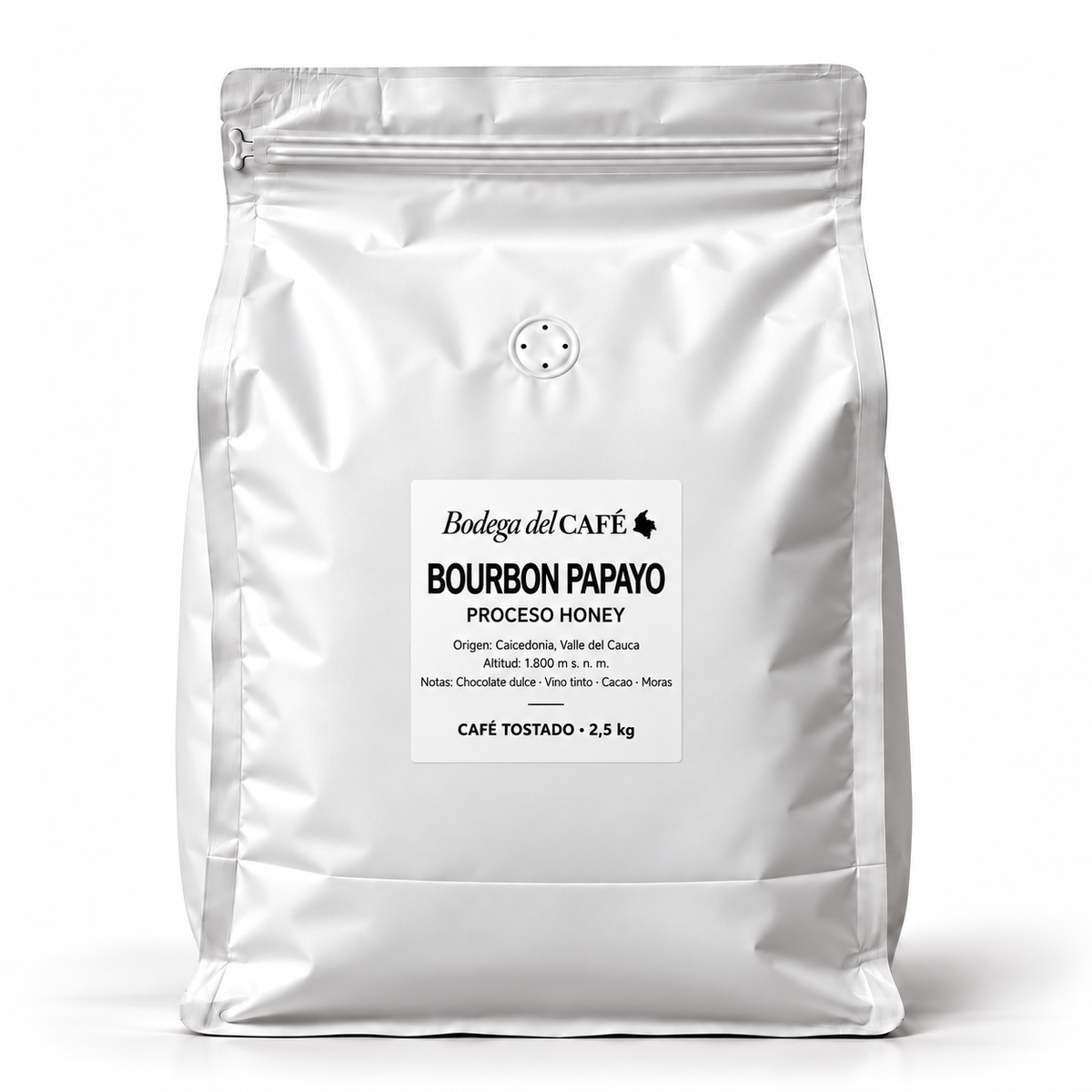Bourbon Papayo Honey 2,5 kg – Mayorista