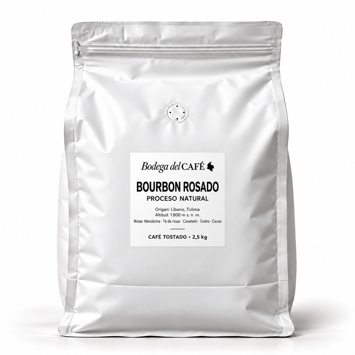 Bourbon Rosado Natural 2,5 kg – Mayorista