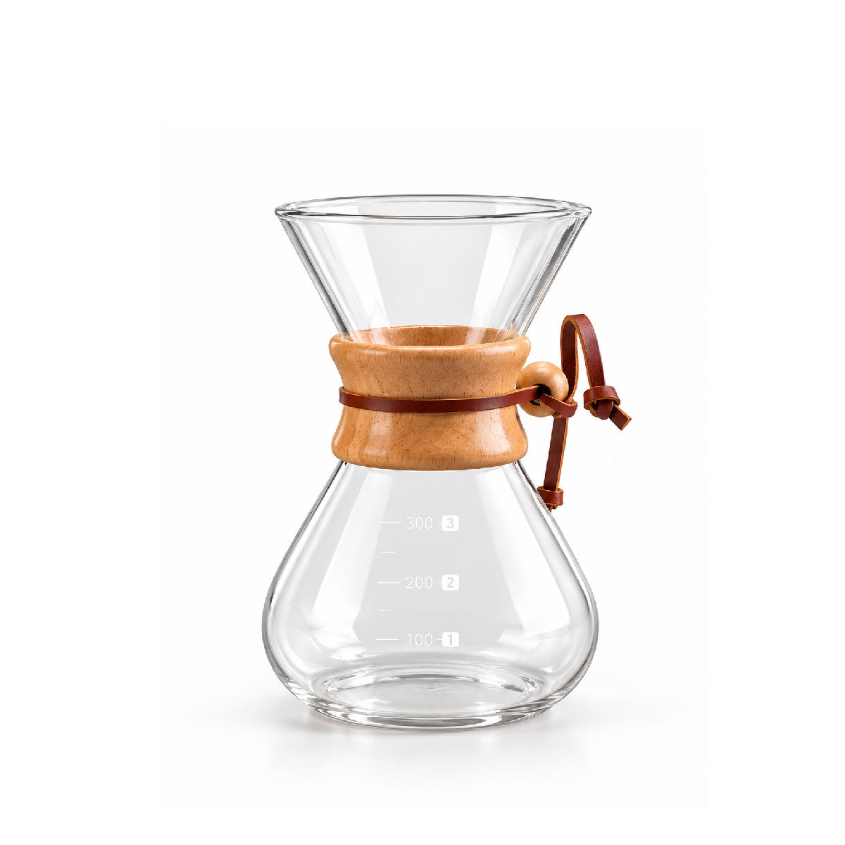 Chemex cuello madera 2 tazas