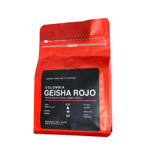 Geisha Rojo - Lavado 250 g