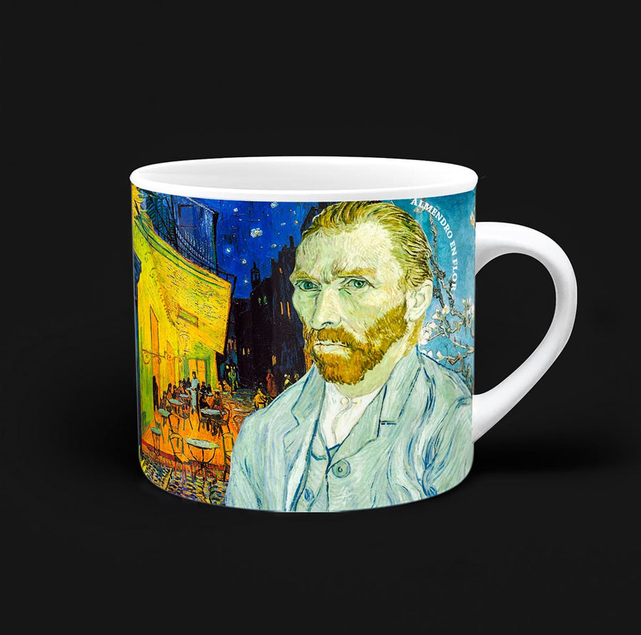 Taza de cerámica Van Gogh obras de MOONGS, inspirada en las obras de Van Gogh