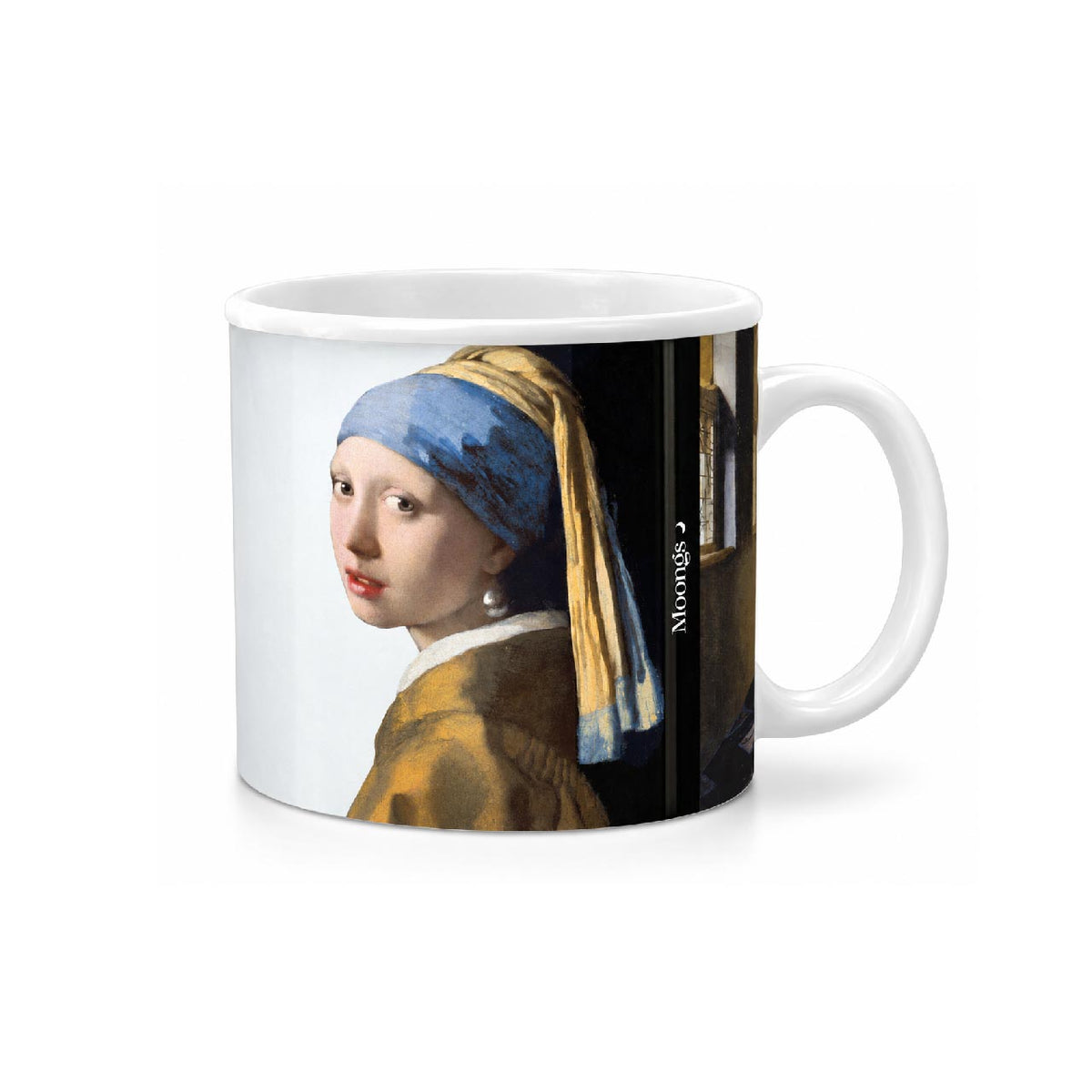 Taza de cerámica La joven de la perla