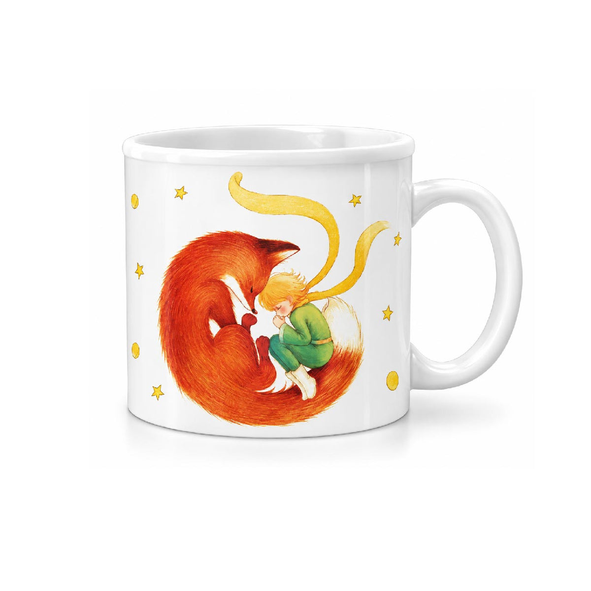 Taza de cerámica El Principito y el zorro