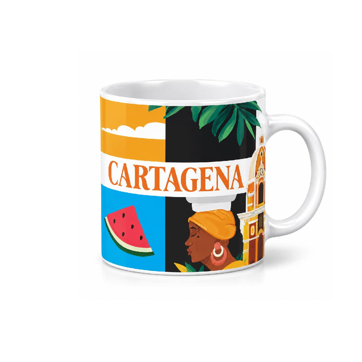Taza de cerámica Cartagena