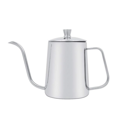 Tetera cuello de cisne  Plateada / Pequeña