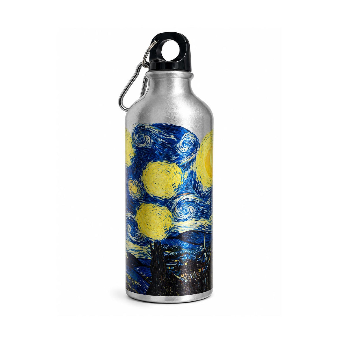 Caramañola Noche Estrellada Plateada – 600 ml