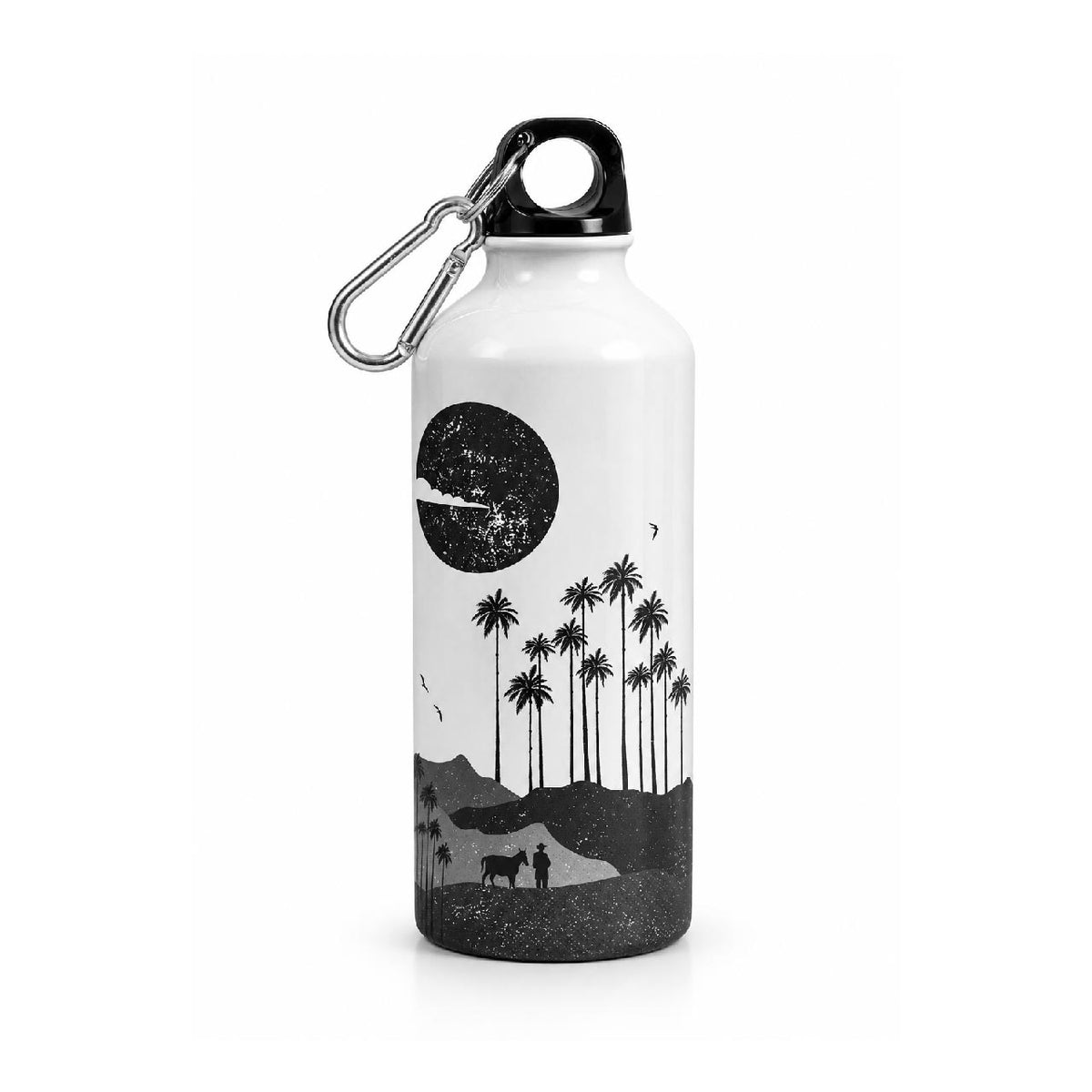 Caramañola Cocora Blanco y Negro – 600 ml