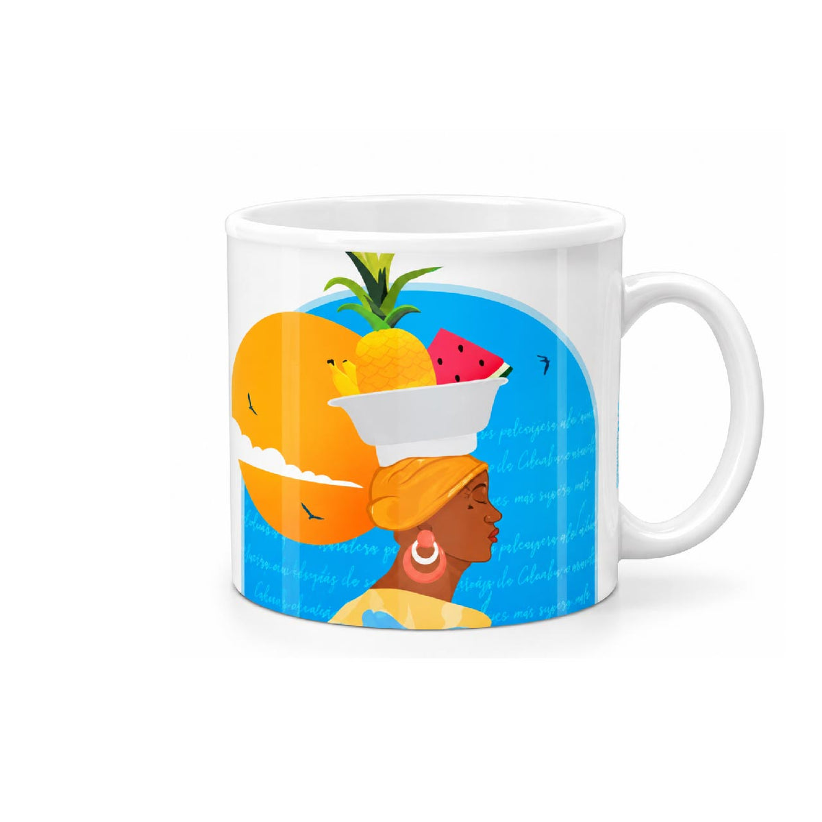 Taza de cerámica - Colombia Tierra Querida
