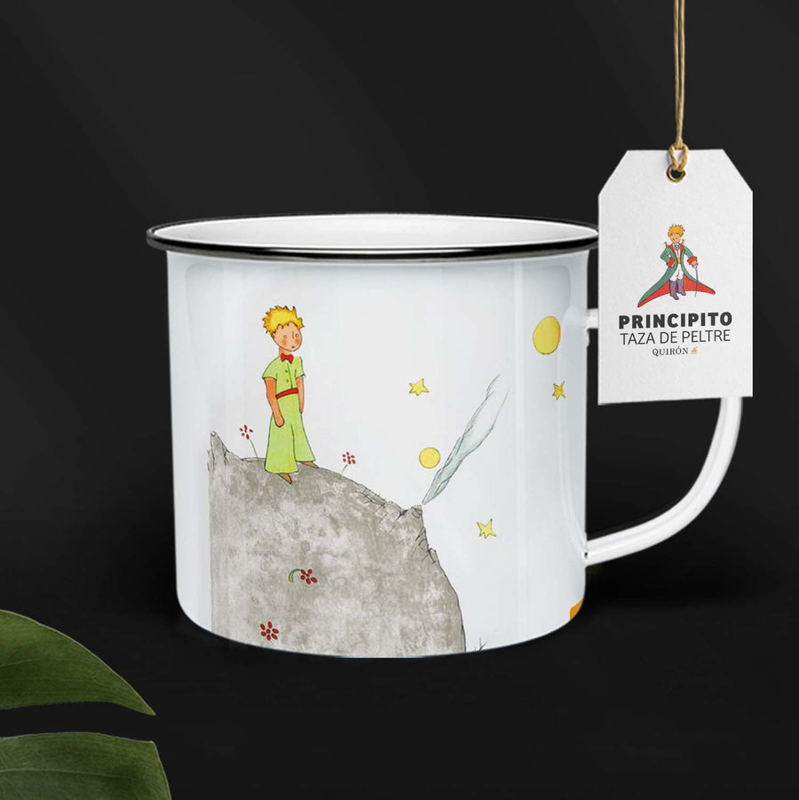 Taza de peltre Principito - Lo esencial es invisible a los ojos de MOONGS, inspirada en El Principito