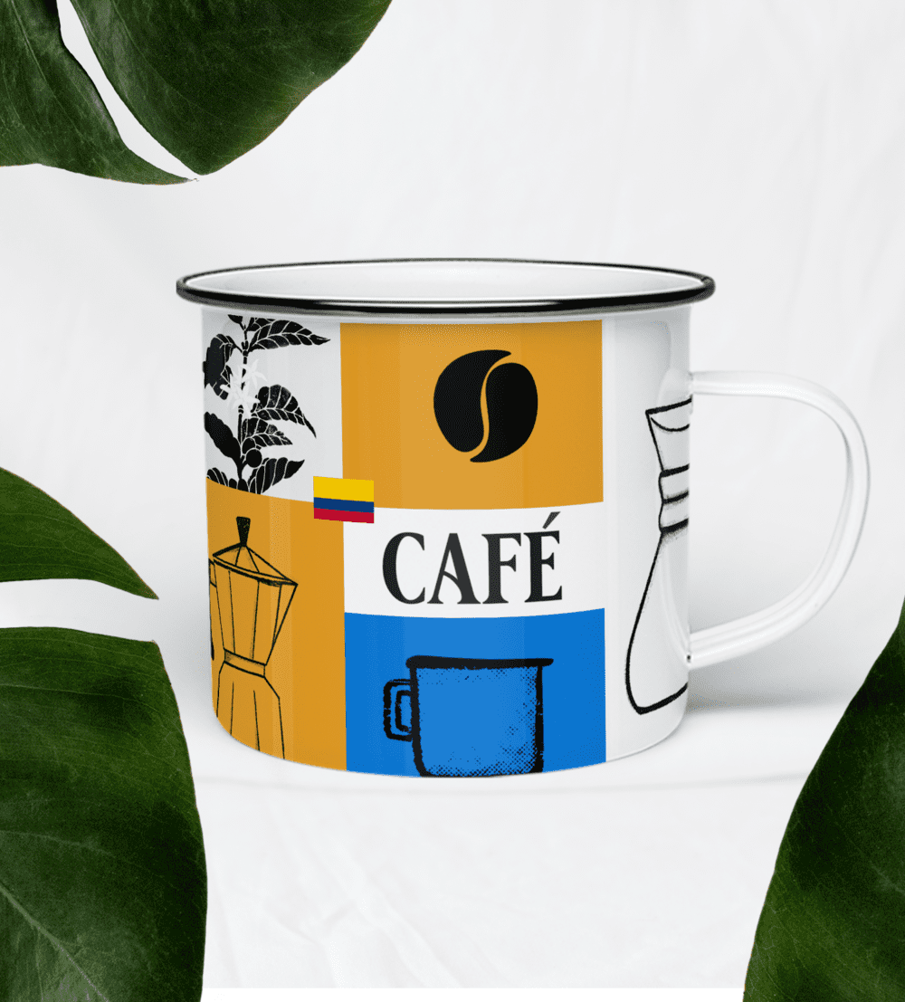 Taza de peltre Métodos de café