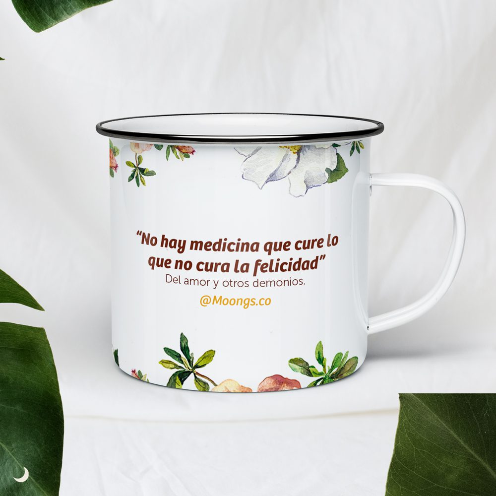 Taza de peltre Gabo
